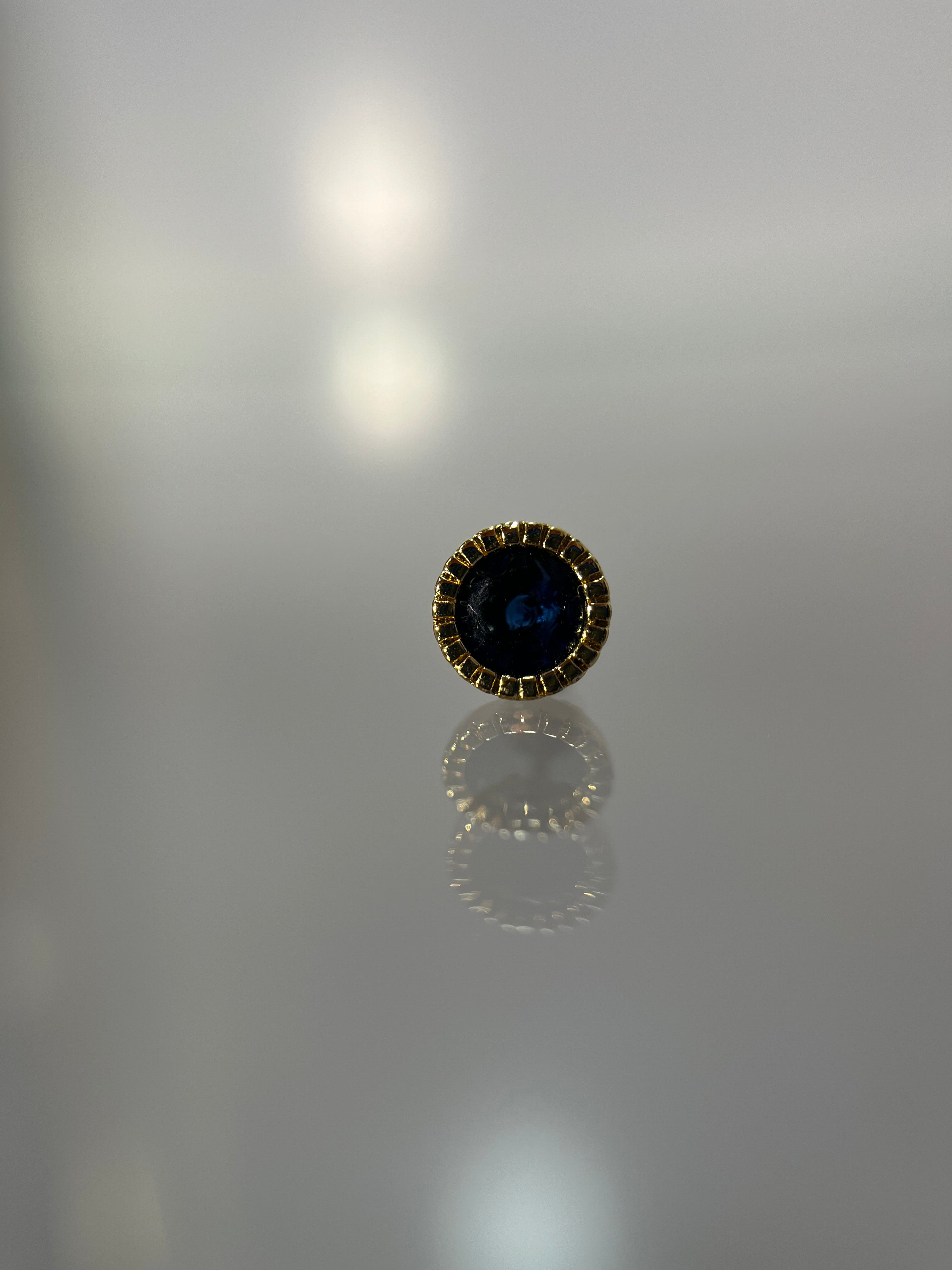 Piercings brillo negro (cierre esfera)