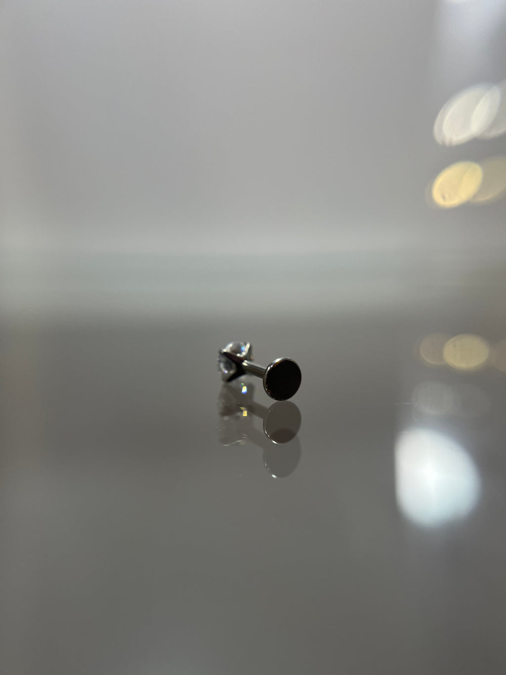 Piercings brillo (cierre plano)