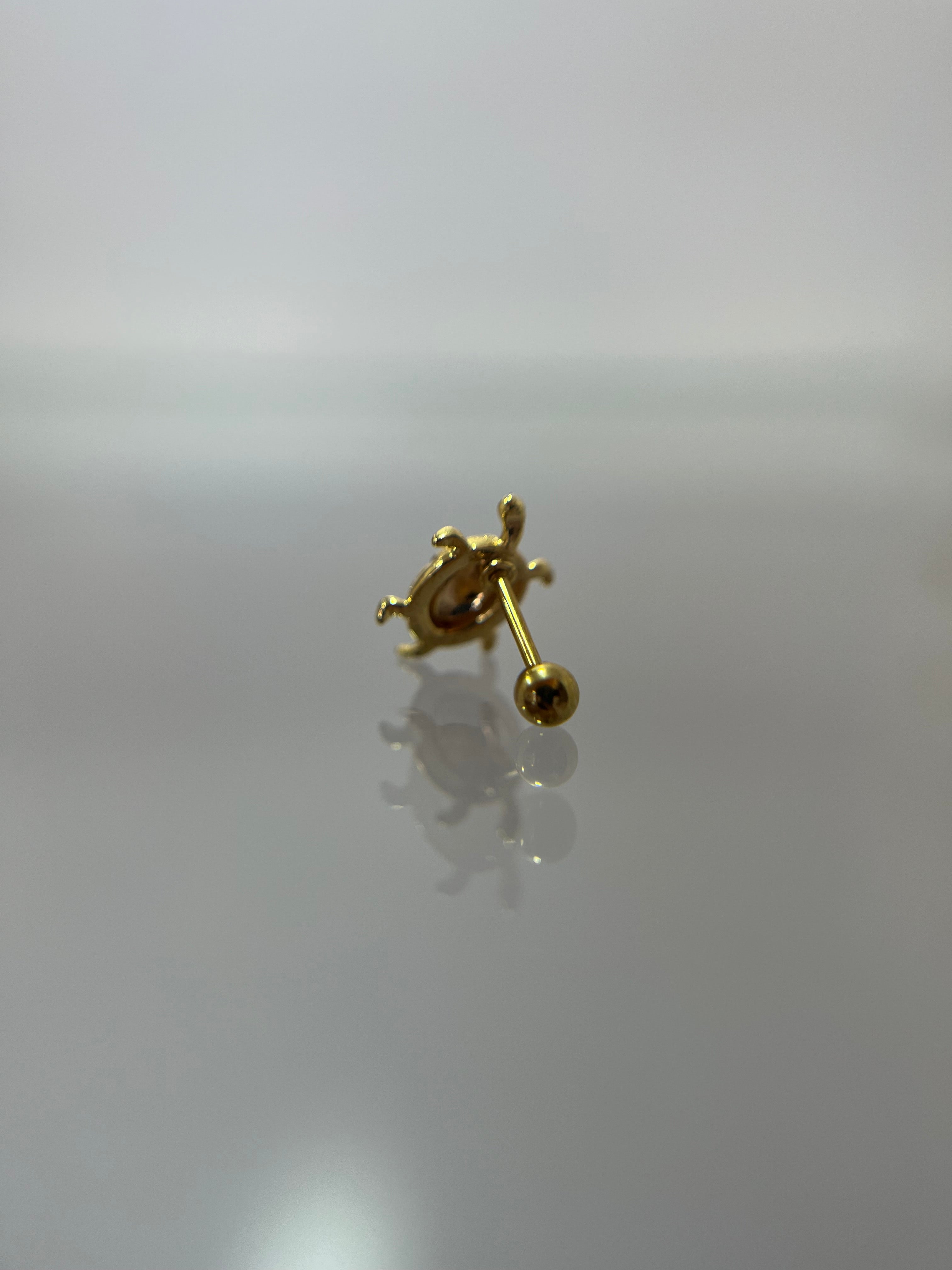 Piercings tortuga (cierre esfera)