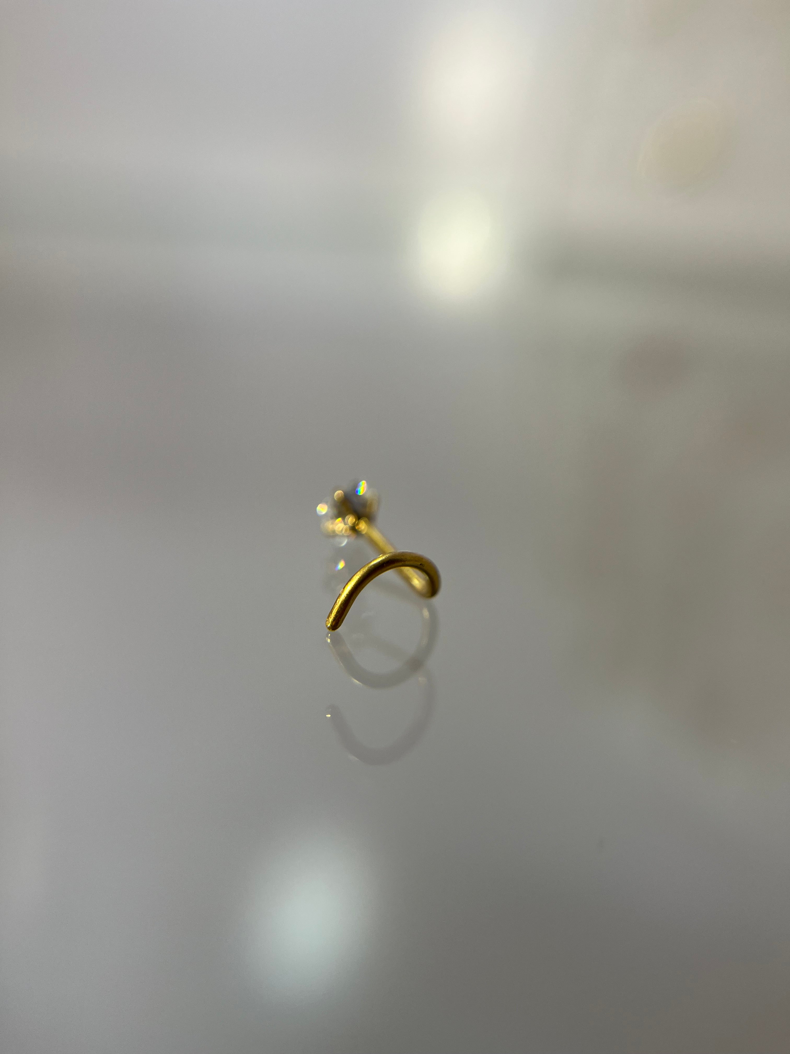 Piercings Nostril diamante