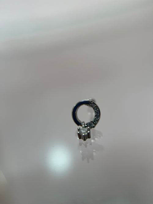Círculo con diamante (cierre de esfera)