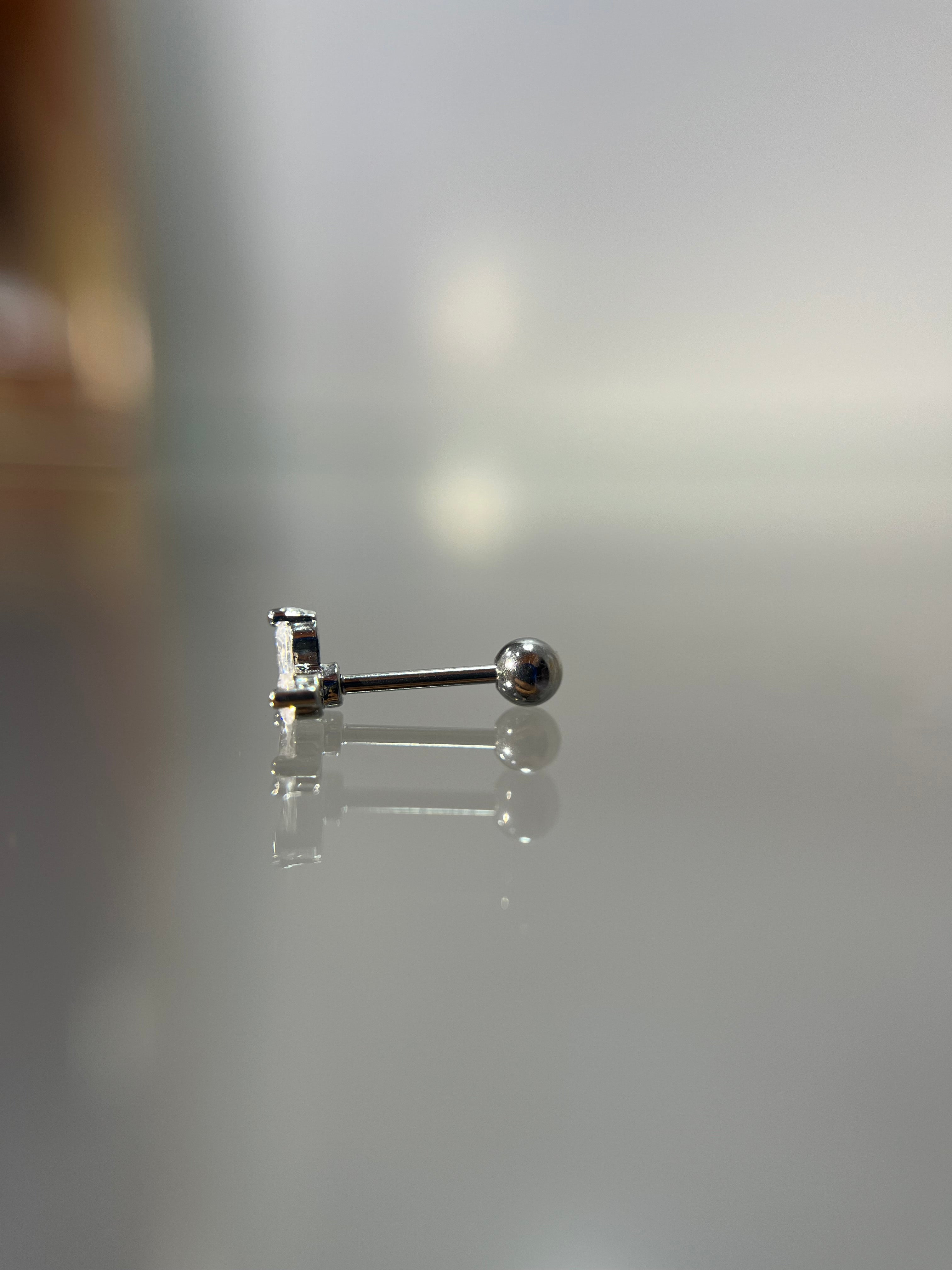 Piercings alitas (cierre esfera)