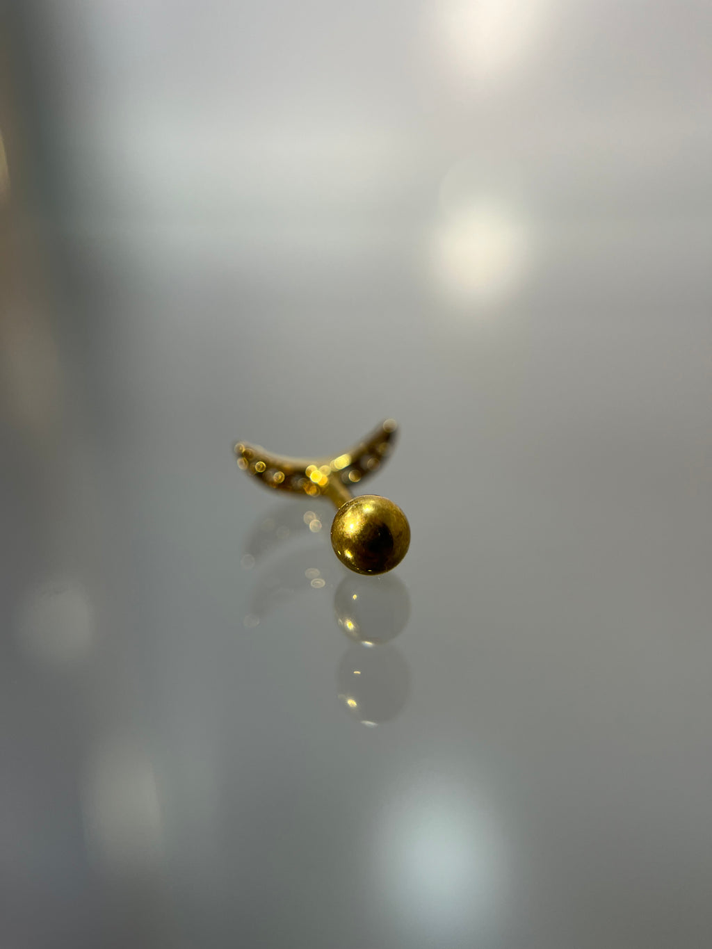 Piercings media luna (cierre esfera)