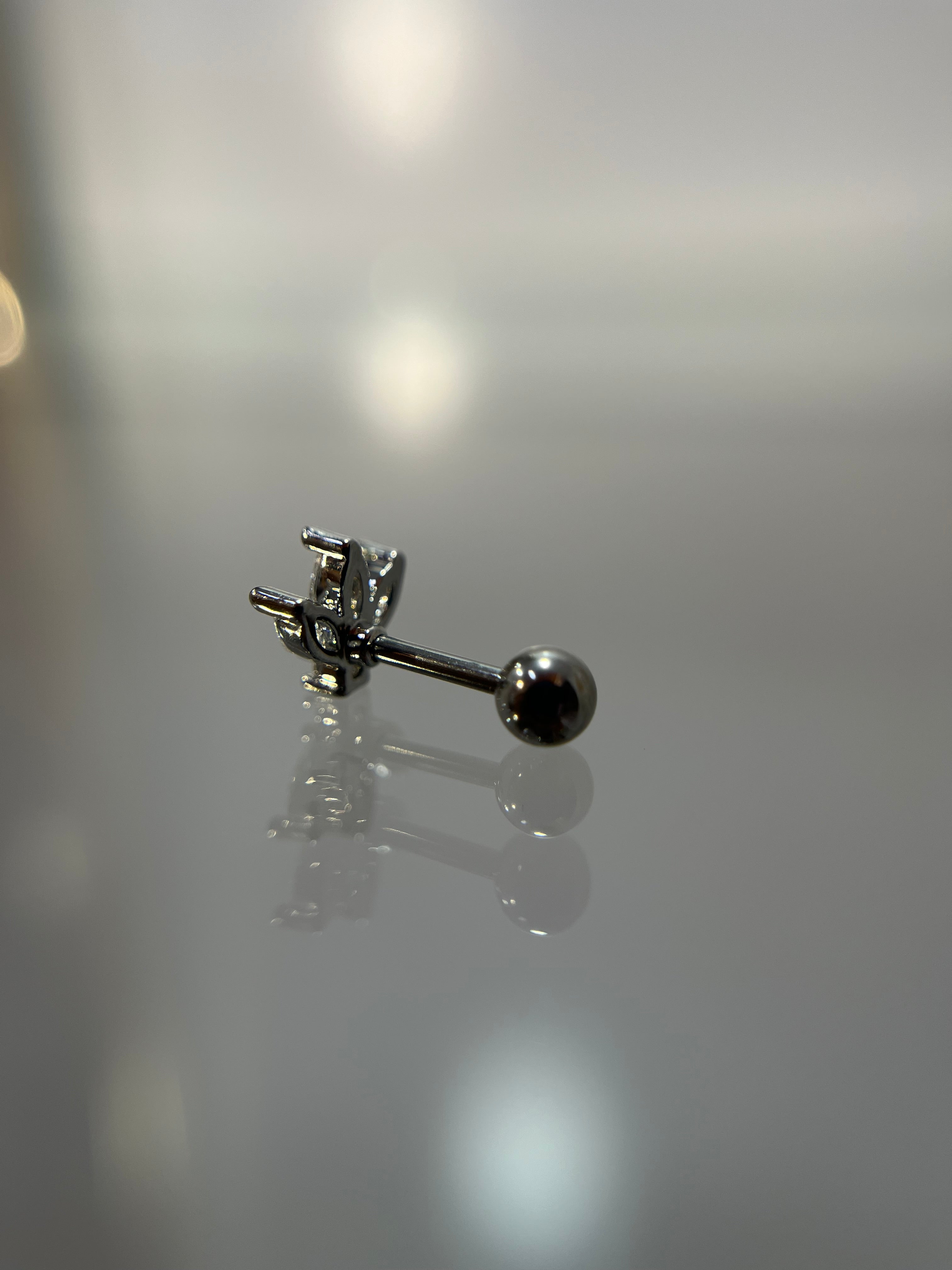 Piercings flor lotus (cierre esfera)
