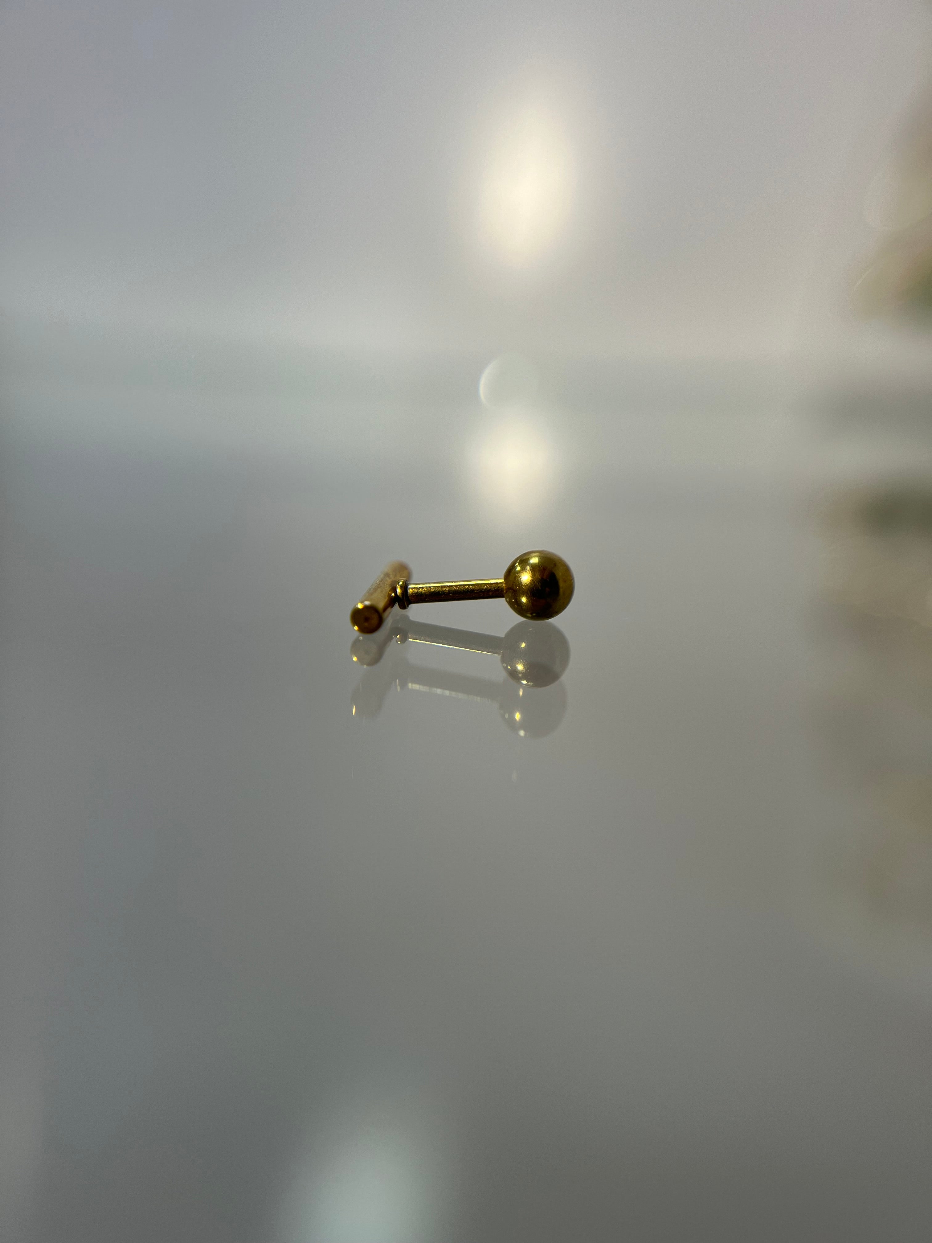 Piercings barra (cierre esfera)