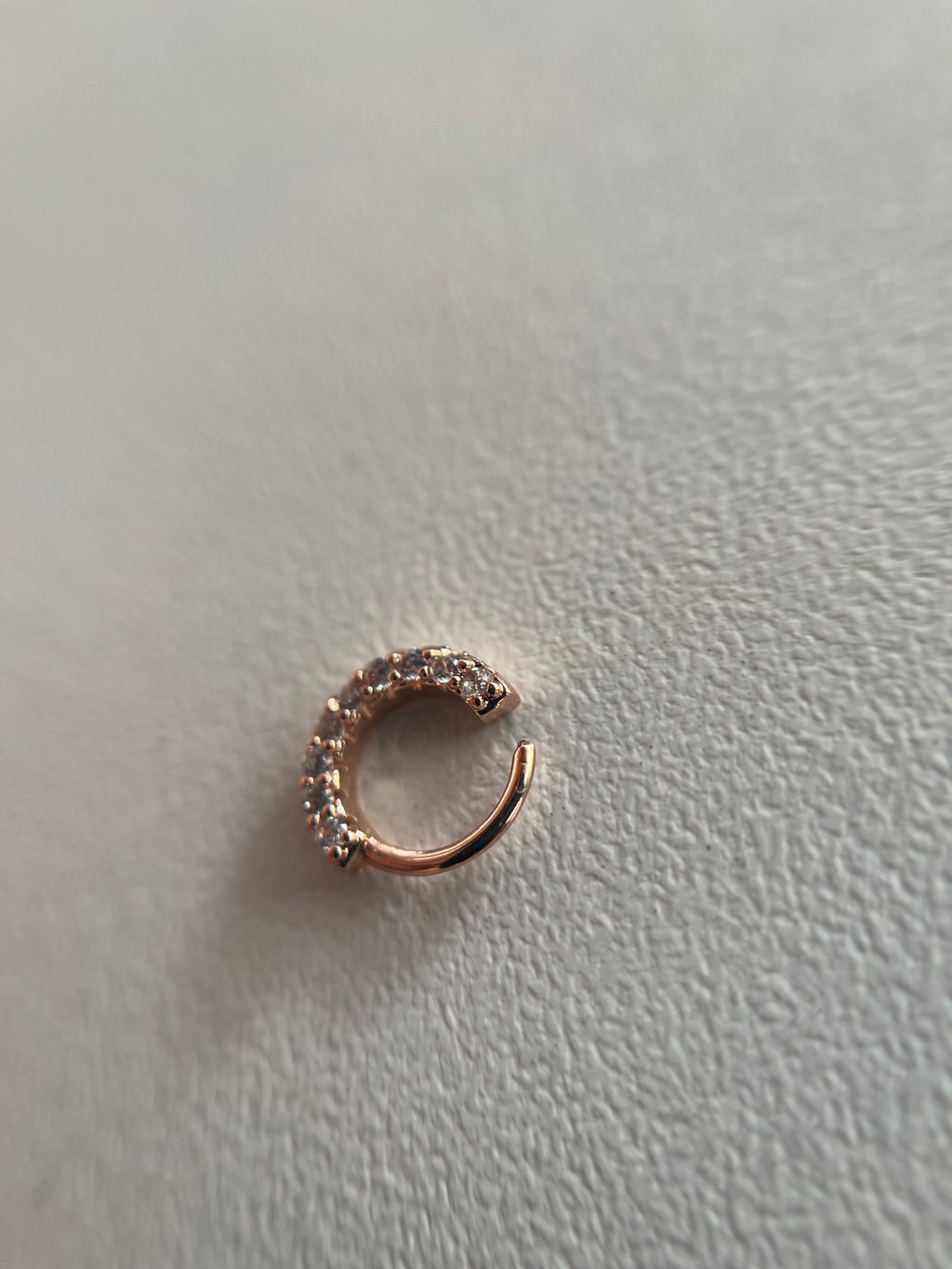 Piercings rosa palo