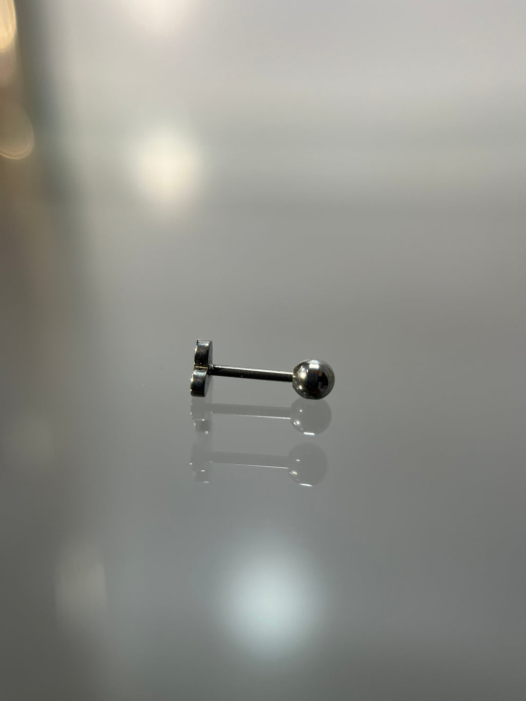 Piercings corazón (cierre esfera)