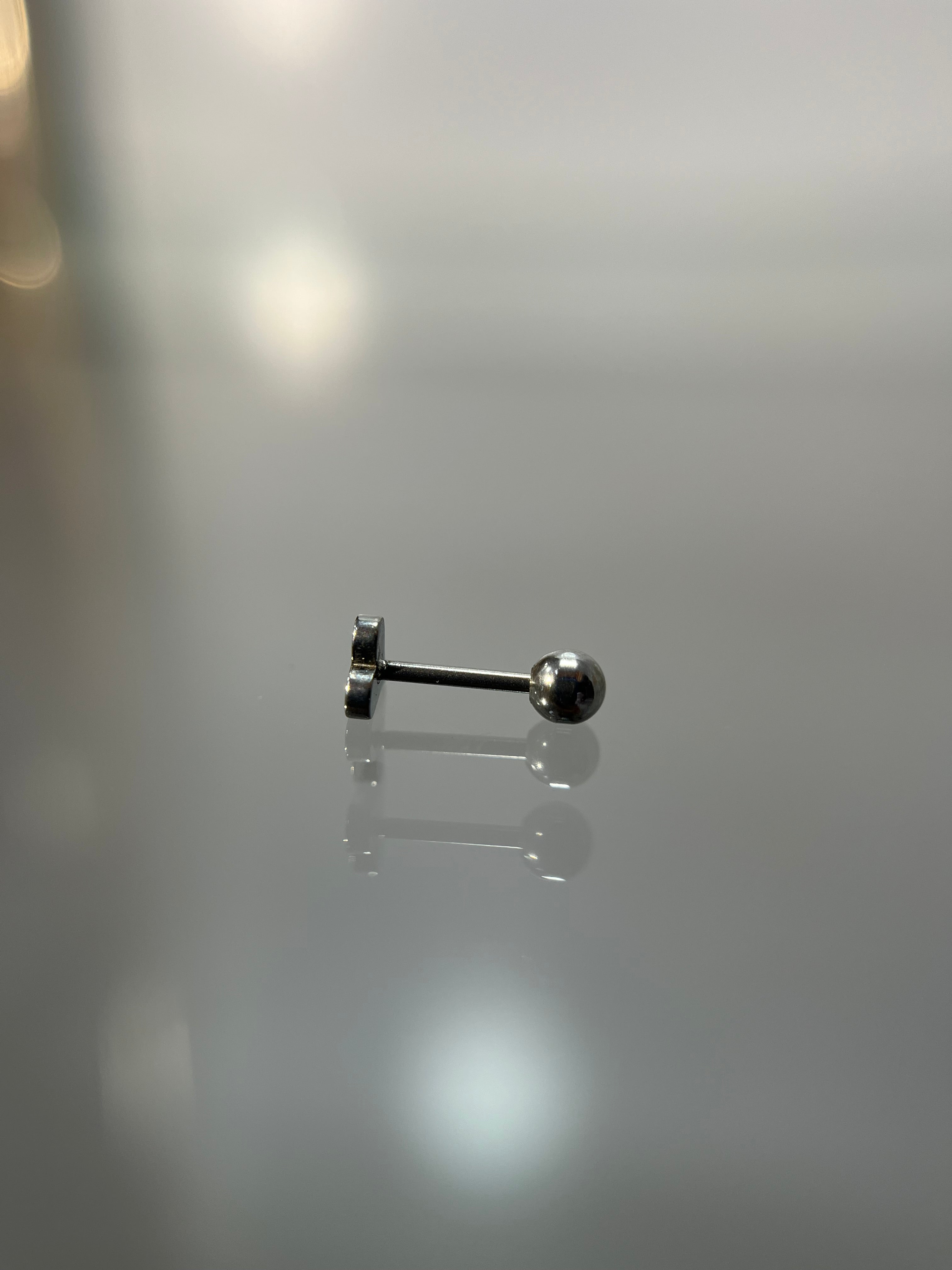 Piercings corazón (cierre esfera)