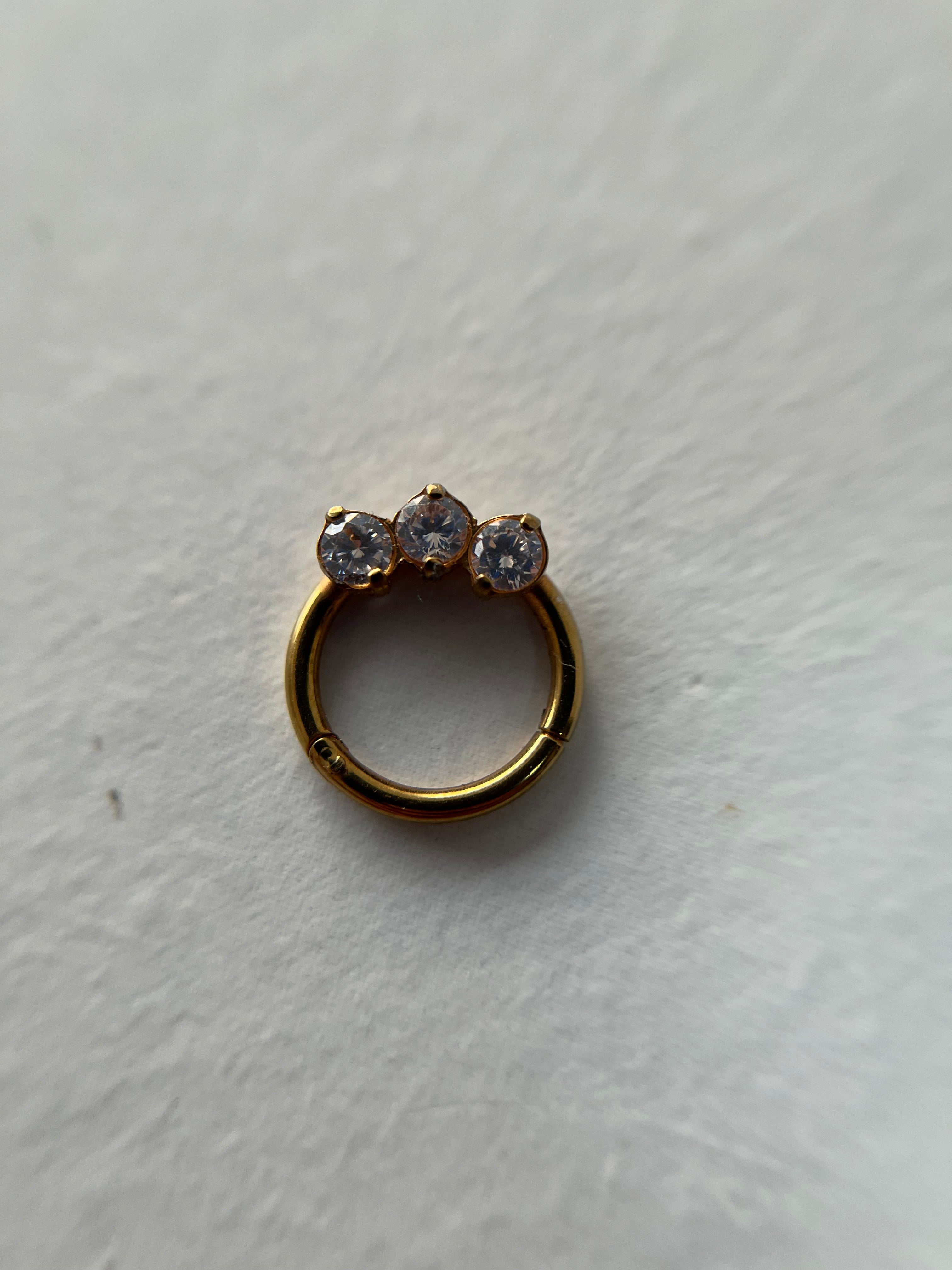 Piercings diamantes