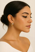 Argollas con cristal