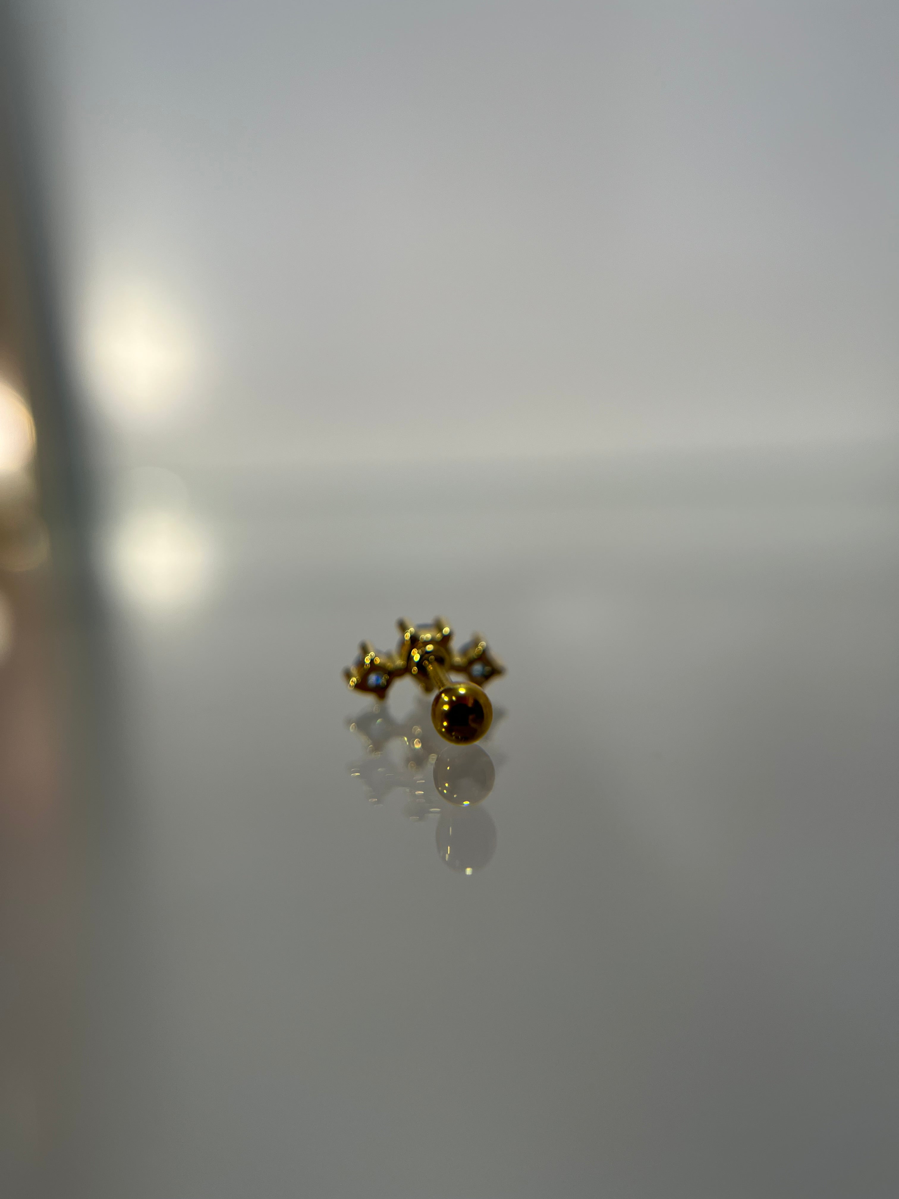 Piercings brillos (cierre esfera)