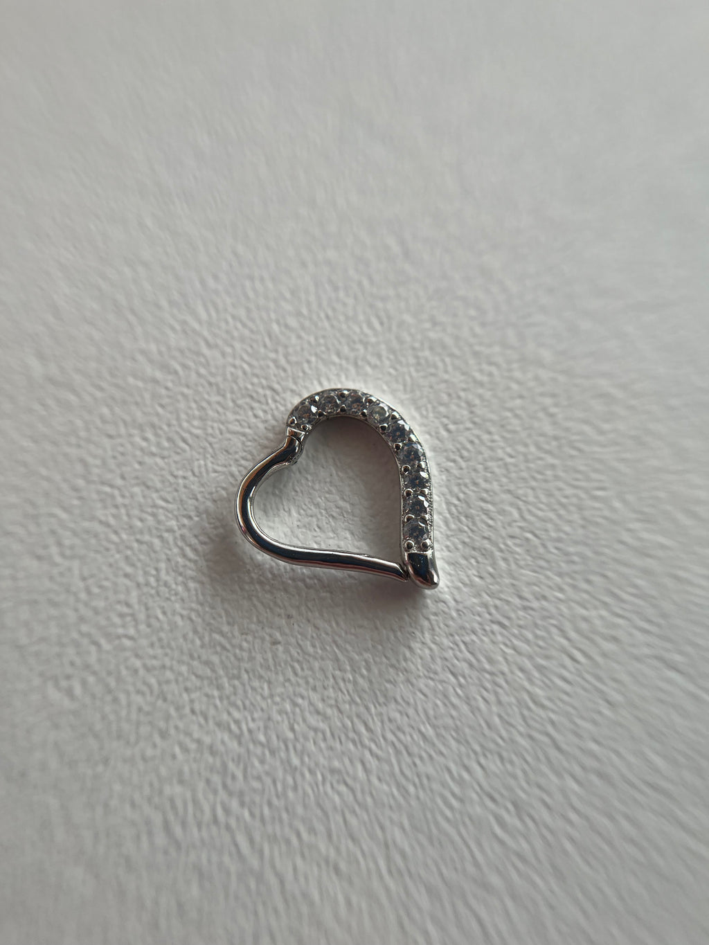 Piercings corazón