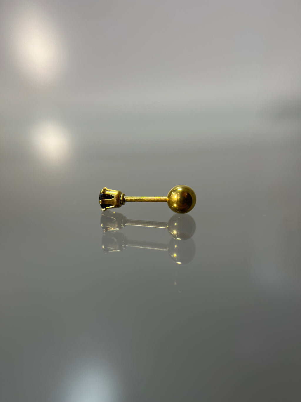Piercings brillo pequeño (cierre esfera)