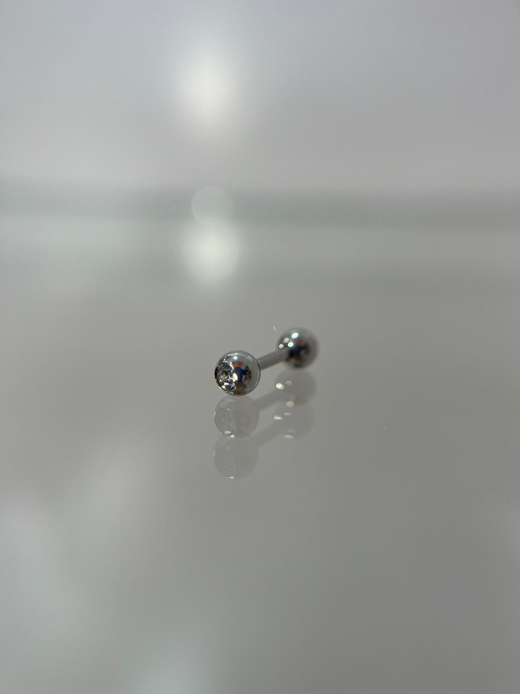Piercings con cristal (cierre esfera)