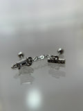 Piercing cadena colgante (cierre esfera)