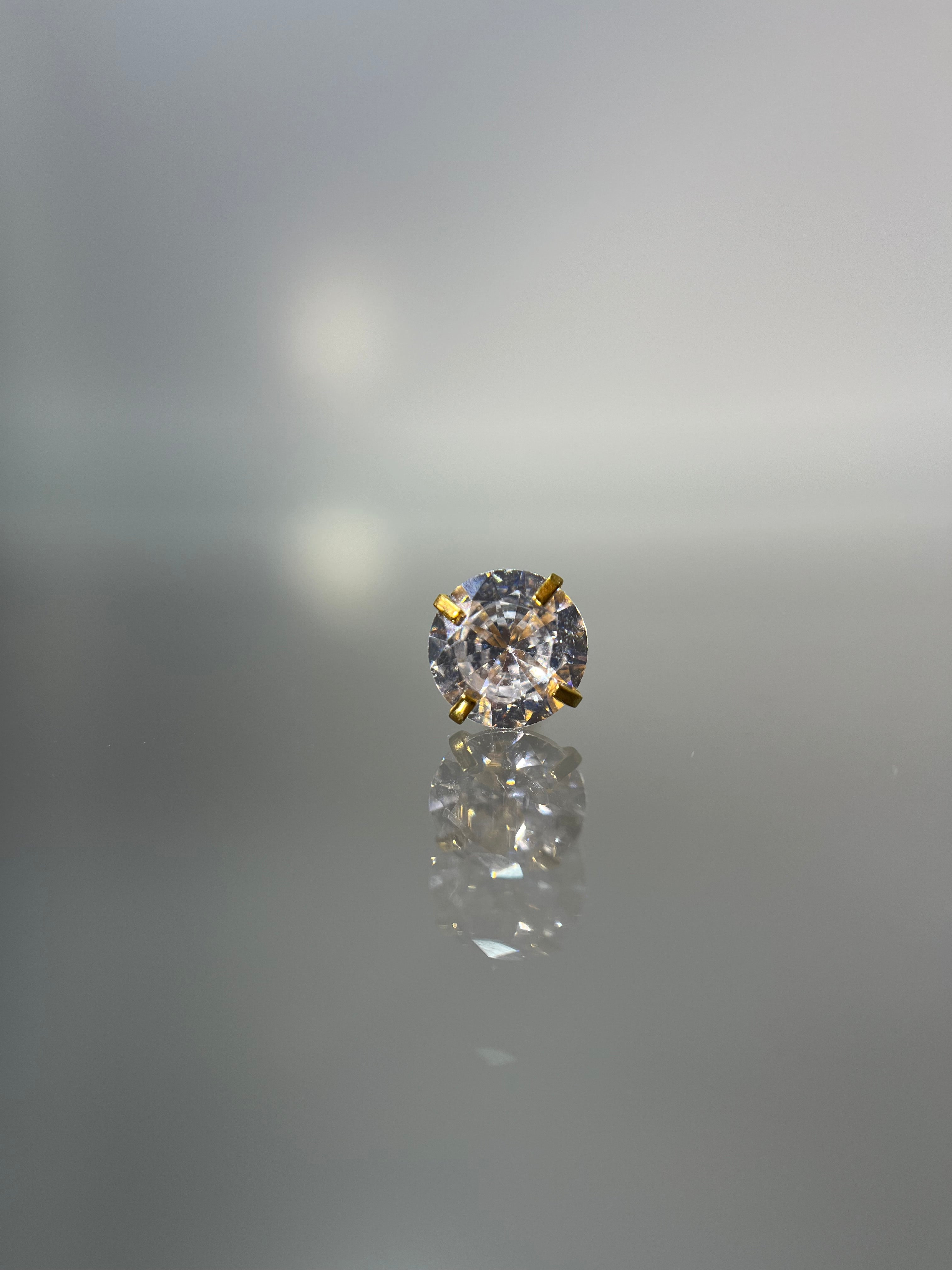 Piercings diamante (cierre esfera)