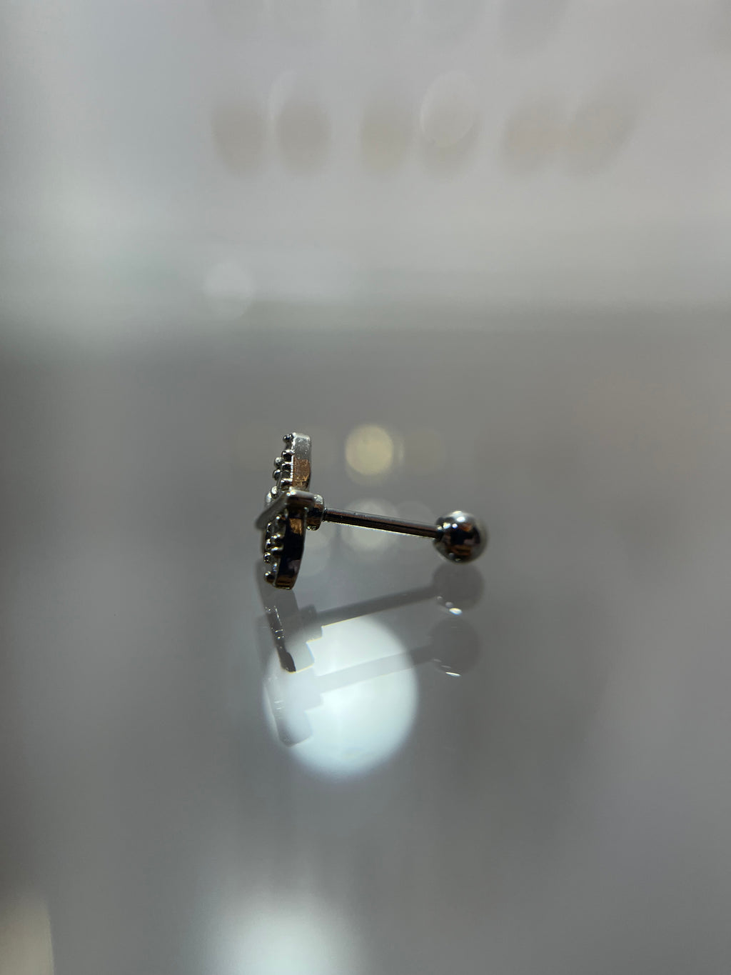 Piercings avioneta (cierre esfera)