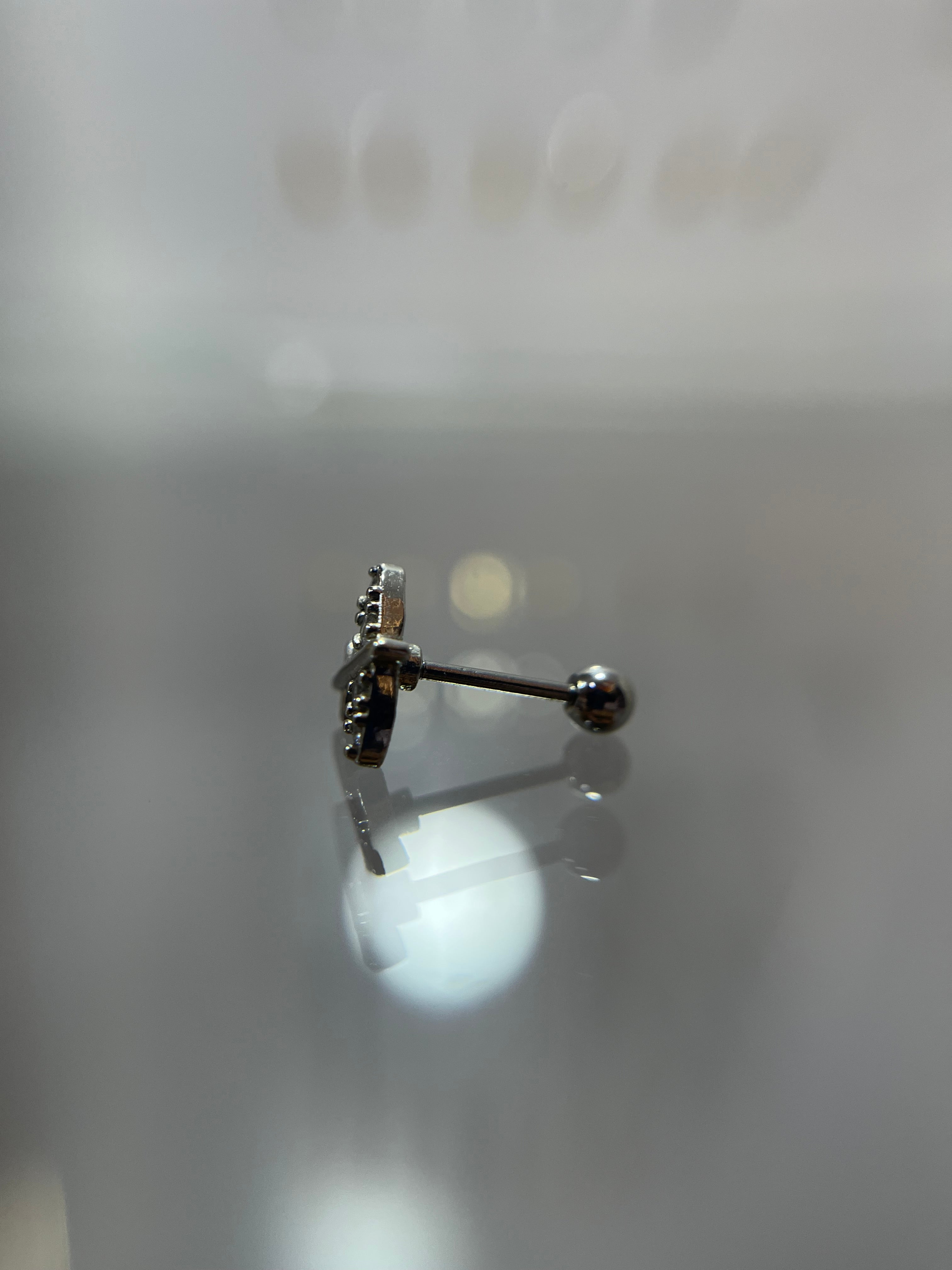 Piercings avioneta (cierre esfera)