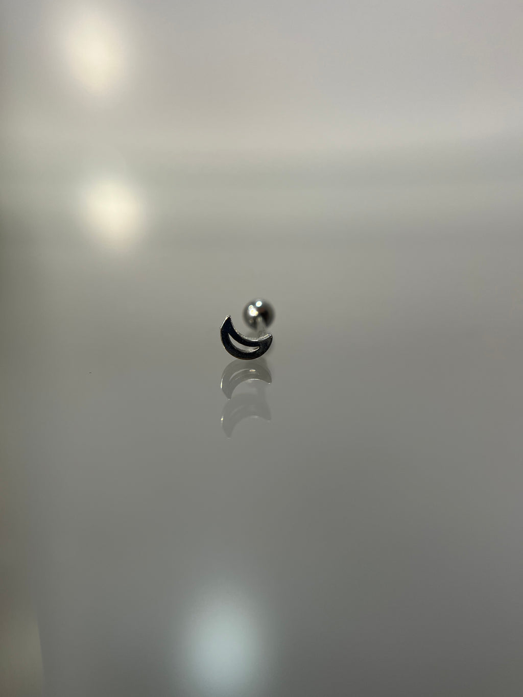 Piercings media luna (cierre esfera)