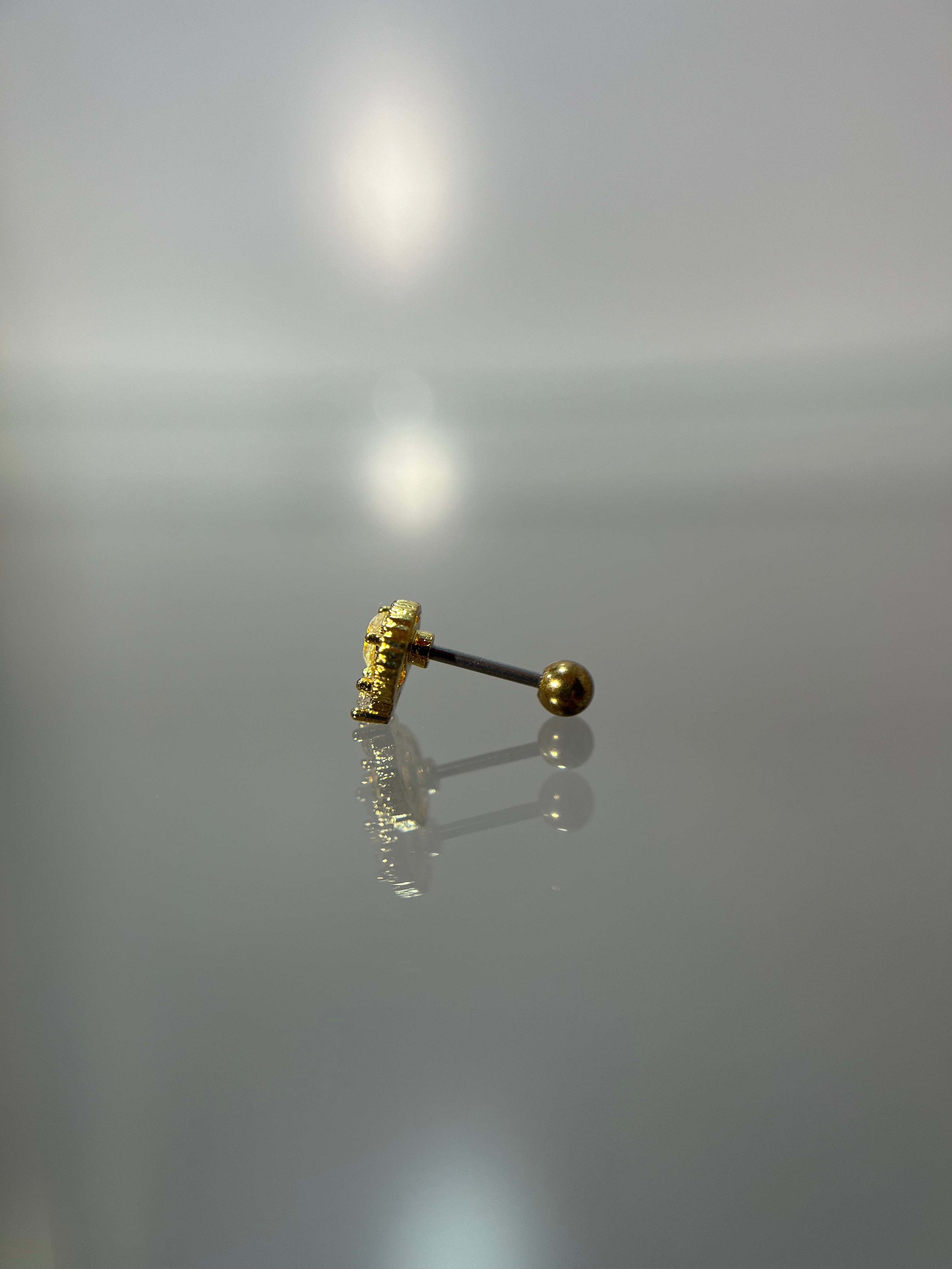 Piercing diamantes (cierre esfera)