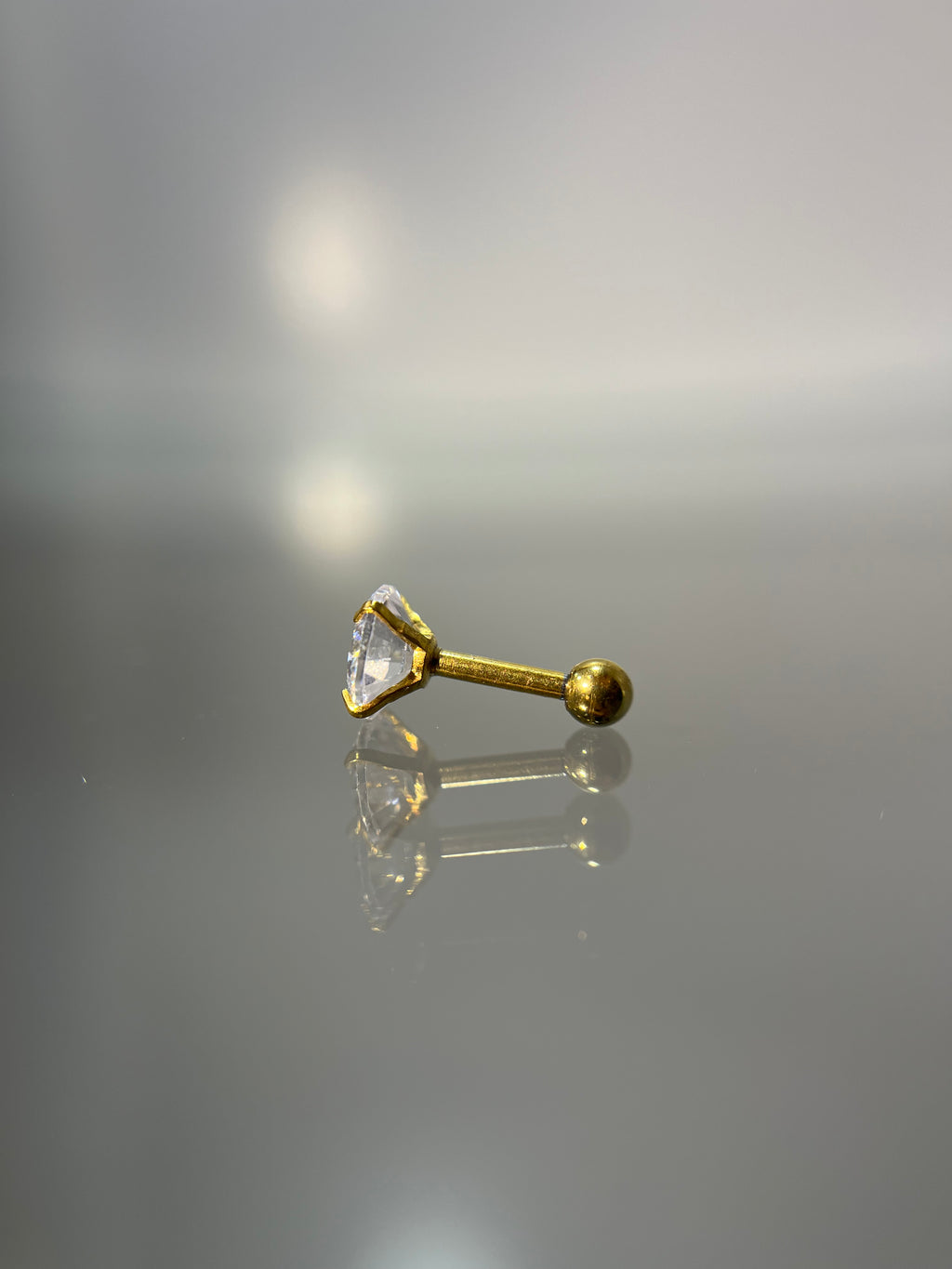 Piercings diamante (cierre esfera)