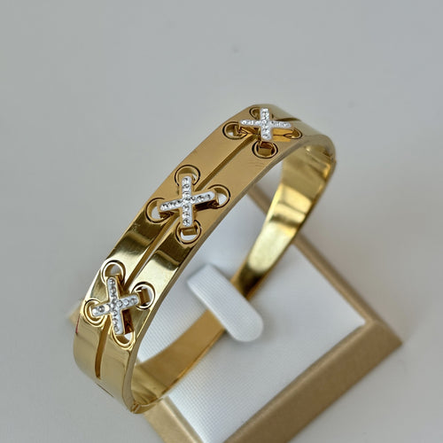Brazalete x color dorado