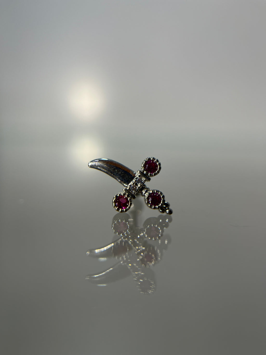 Piercings espada (cierre esfera)
