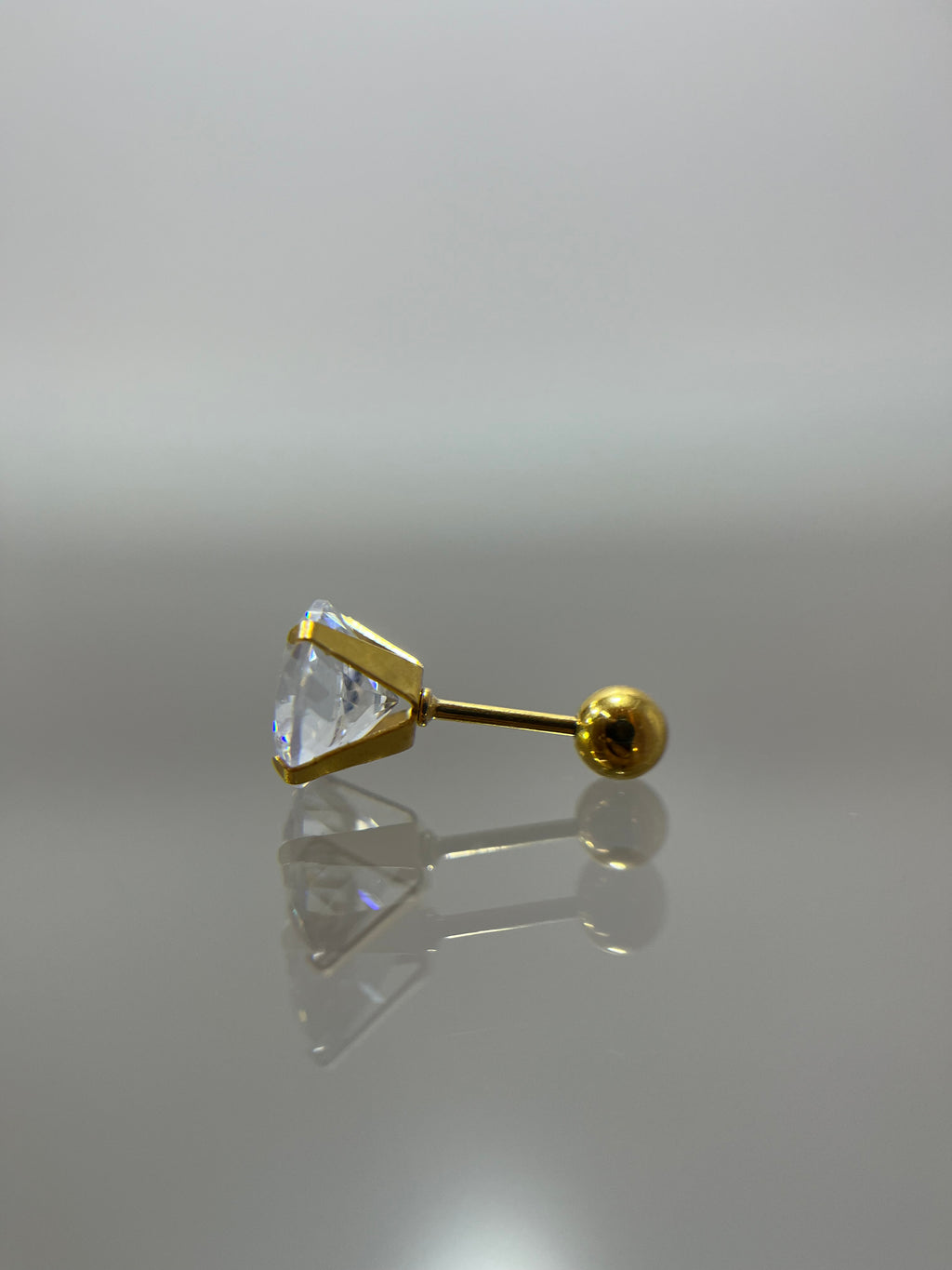 Piercings titanium dorado (cierre bolilla)