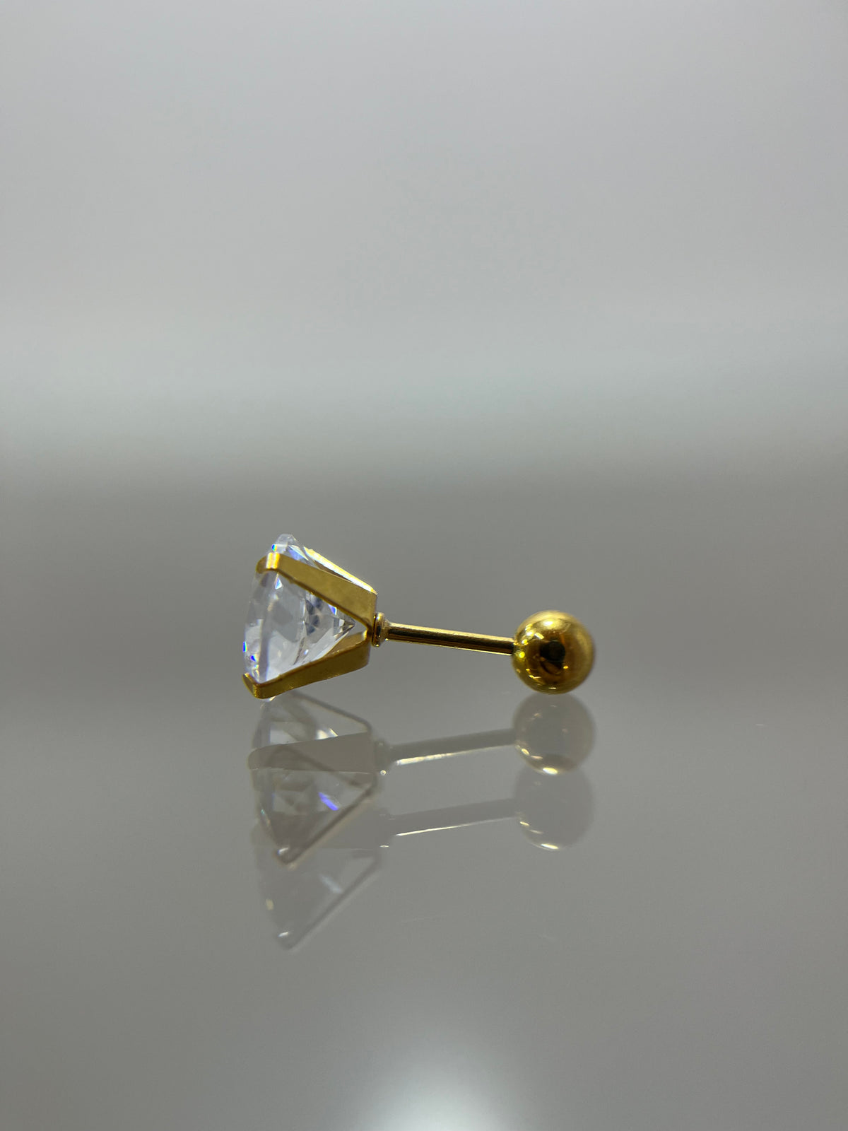 Piercings titanium dorado (cierre bolilla)