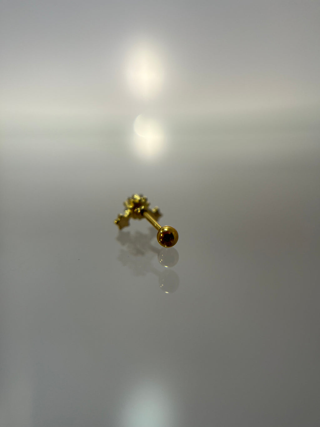 Piercings estrellas (cierre esfera)