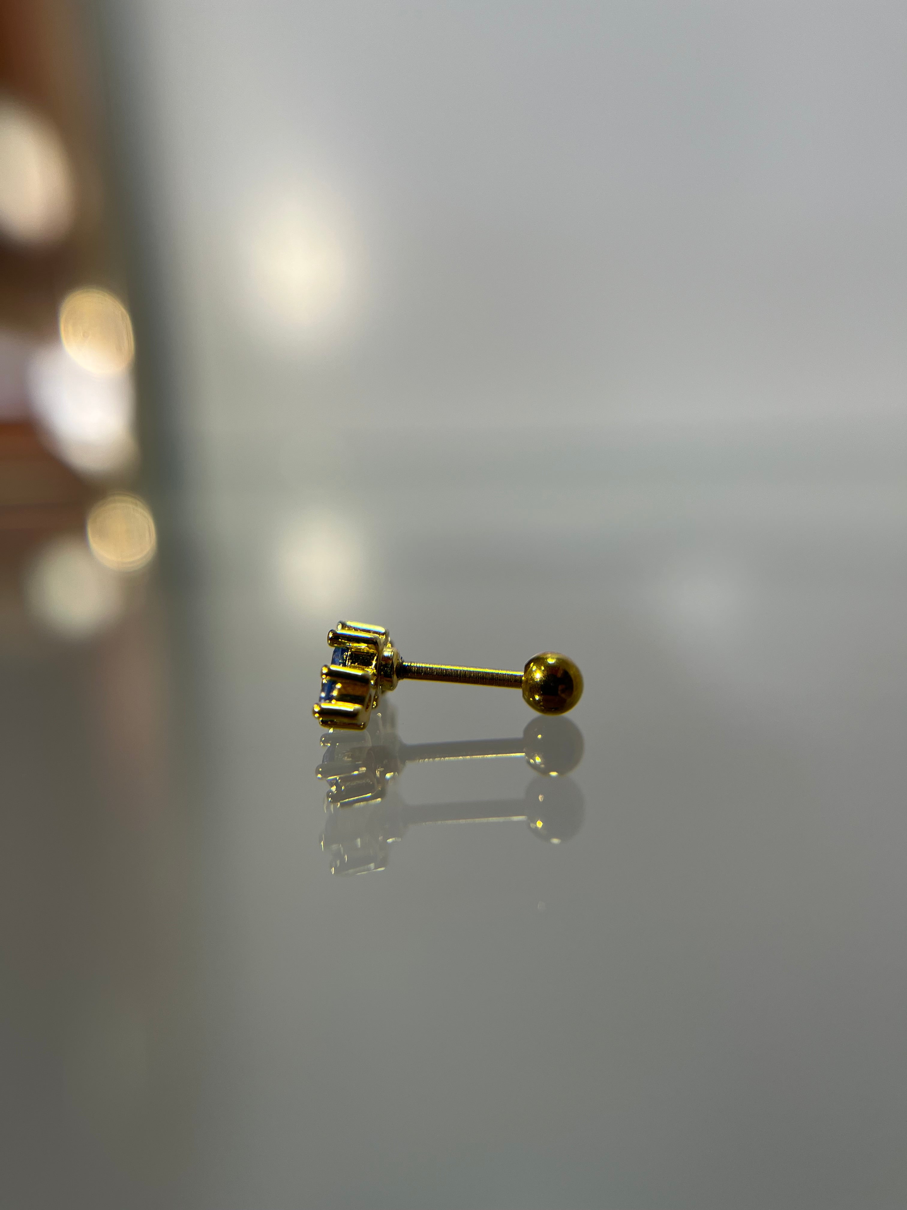 Piercings brillos (cierre esfera)