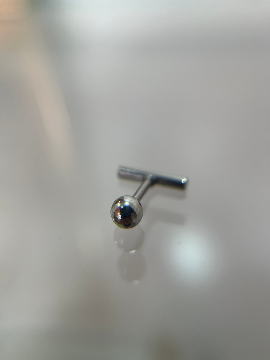 Piercings palito (cierre esfera)
