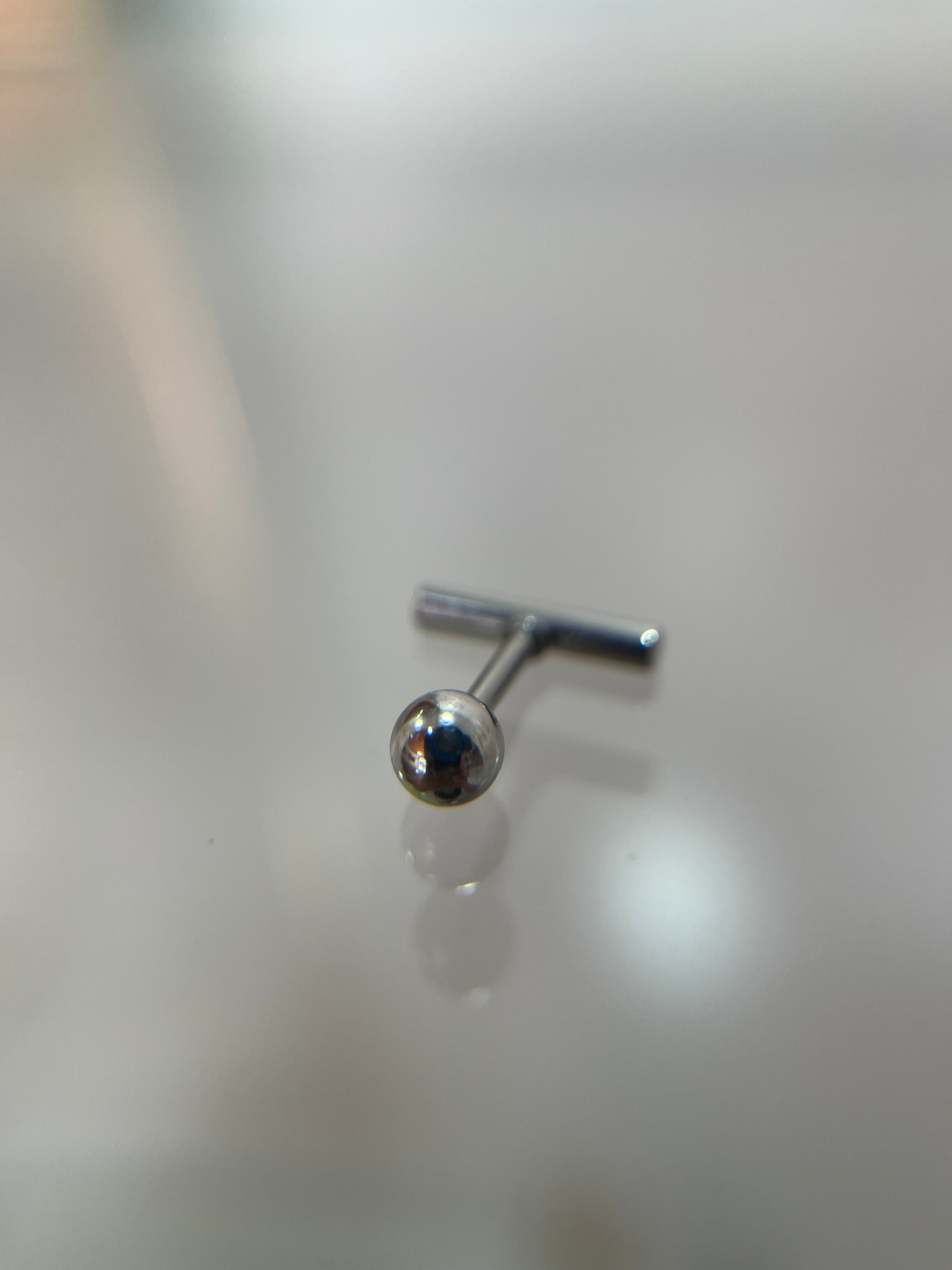 Piercings palito (cierre esfera)