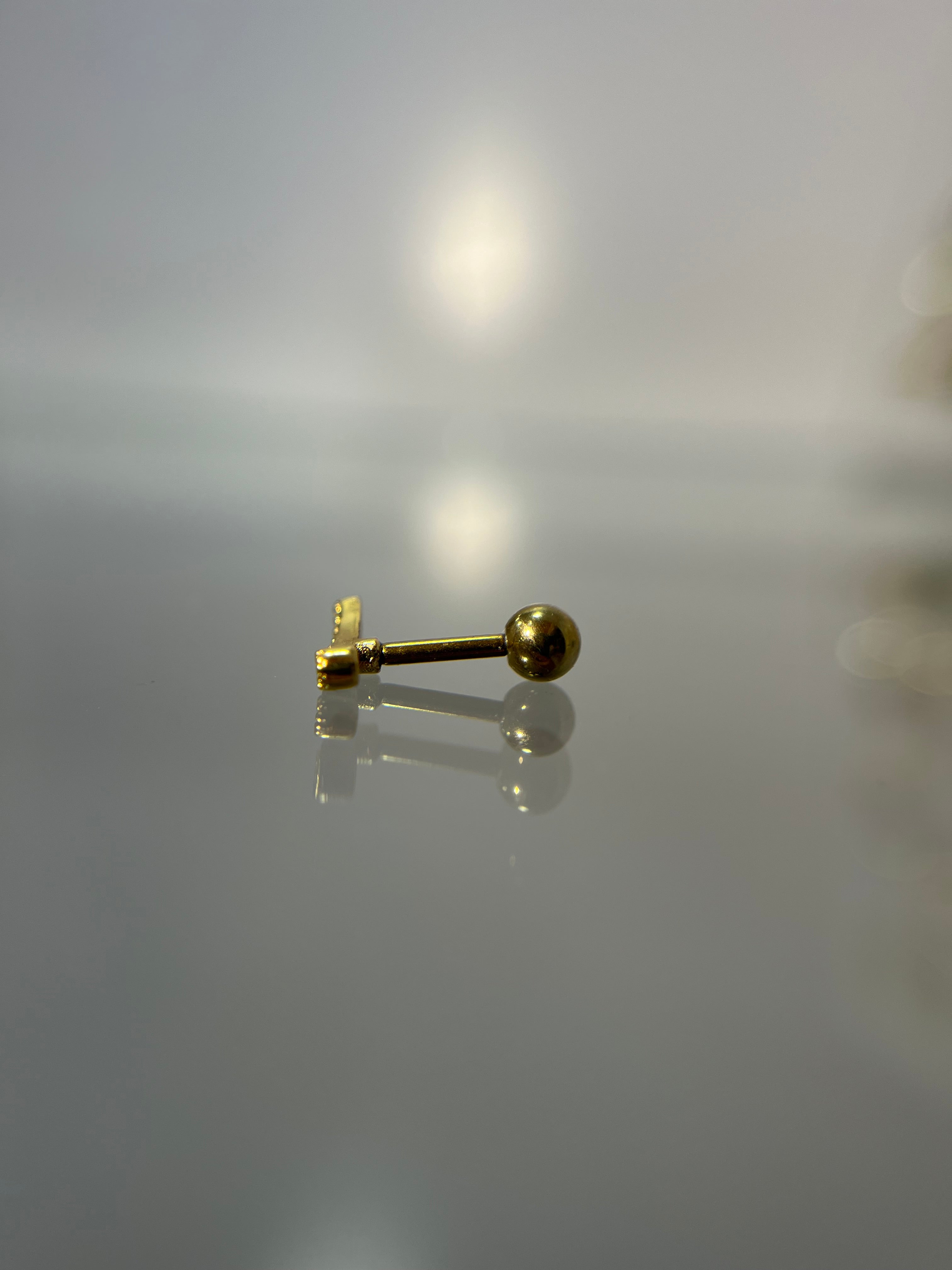 Piercings curvo (cierre esfera)