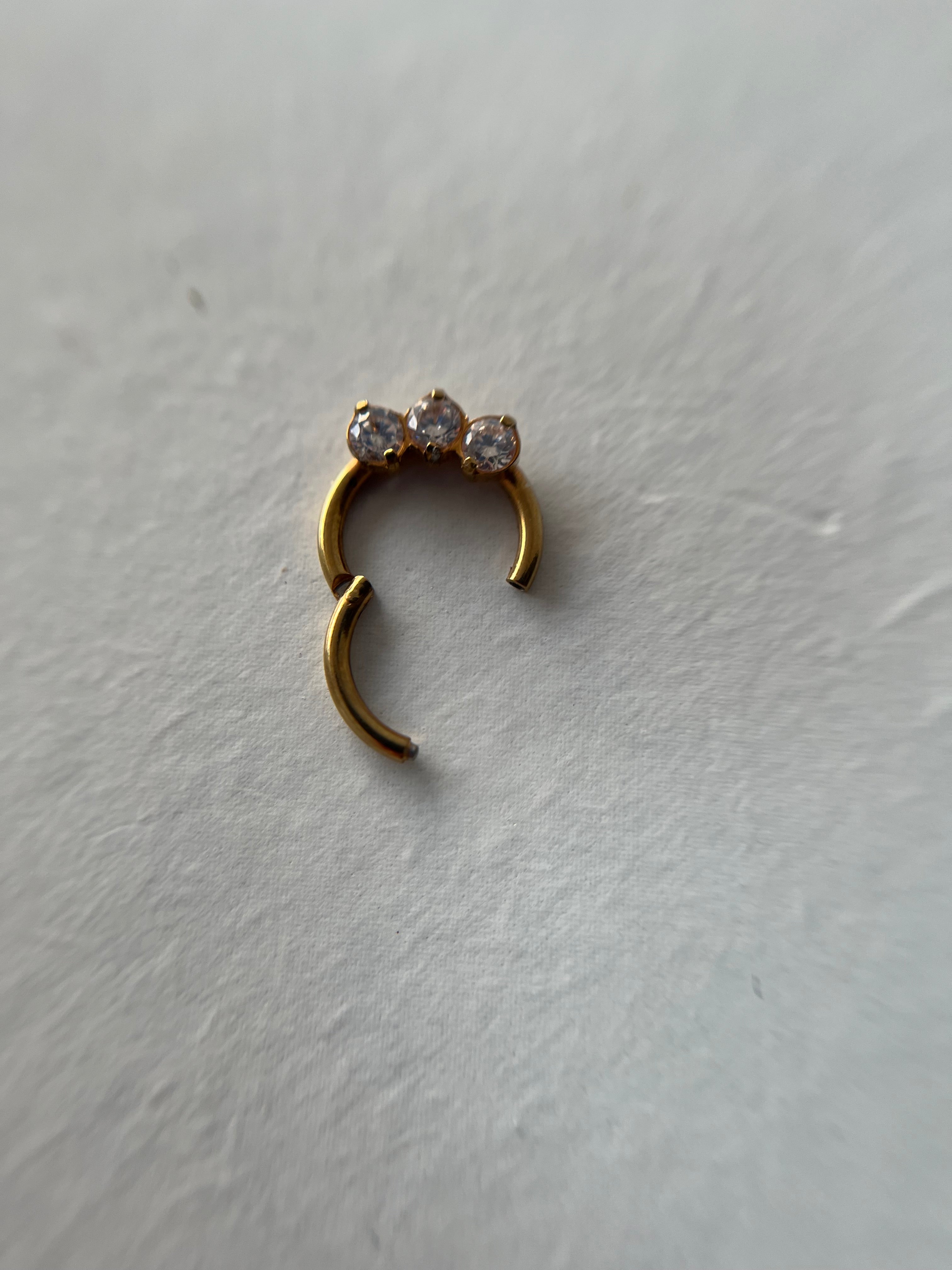 Piercings diamantes