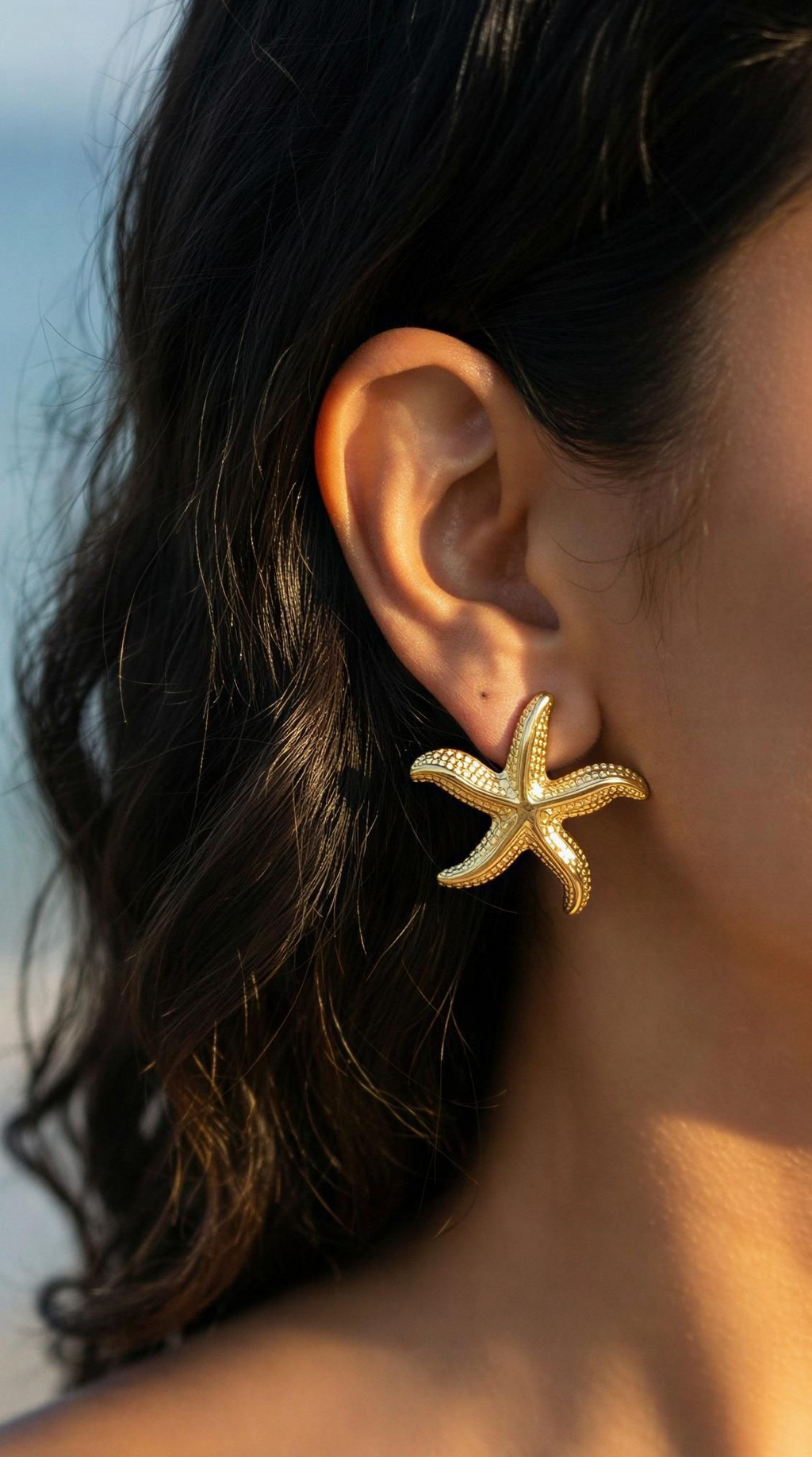 Estrellas de mar doradas