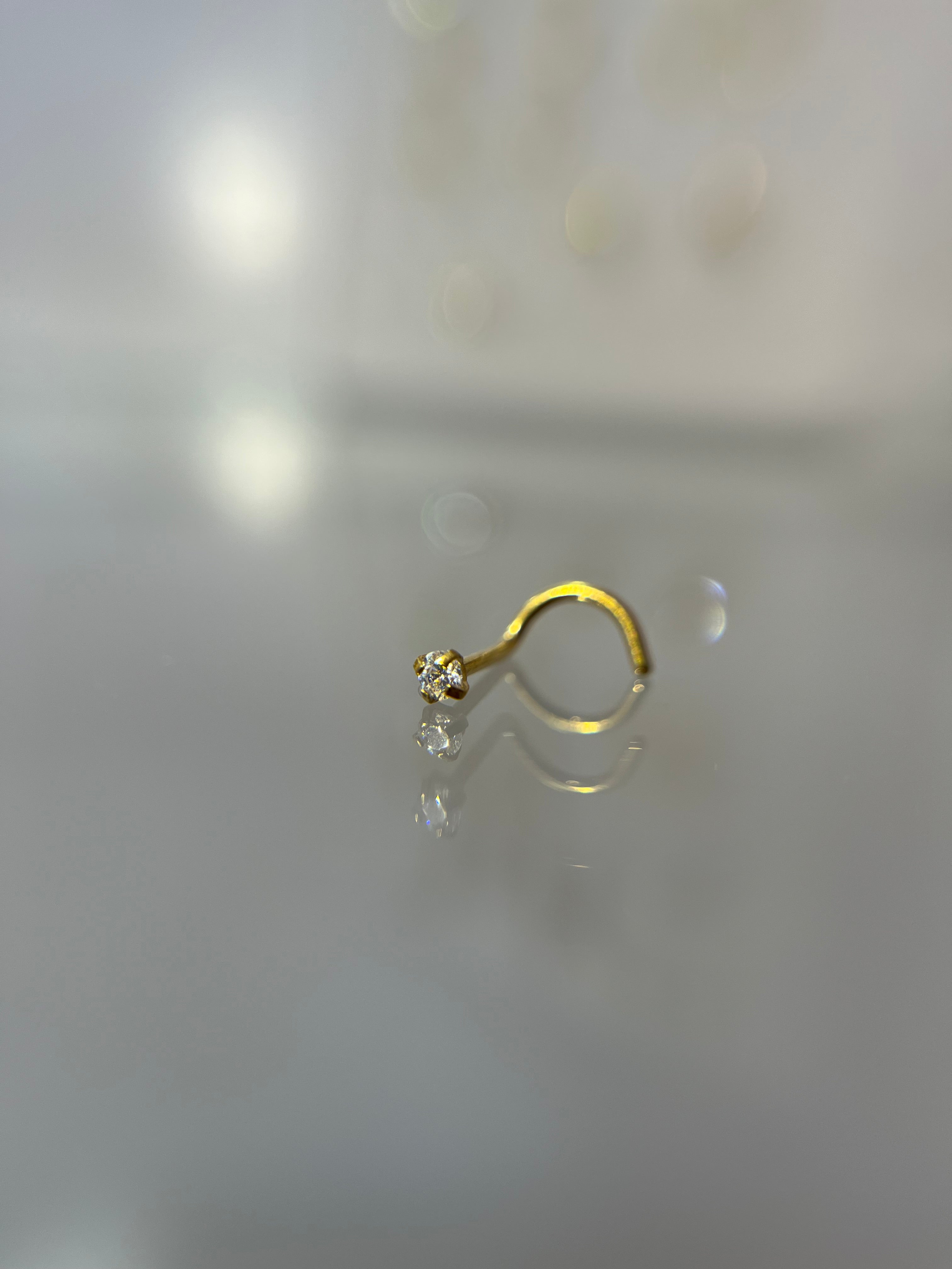 Piercings Nostril diamante