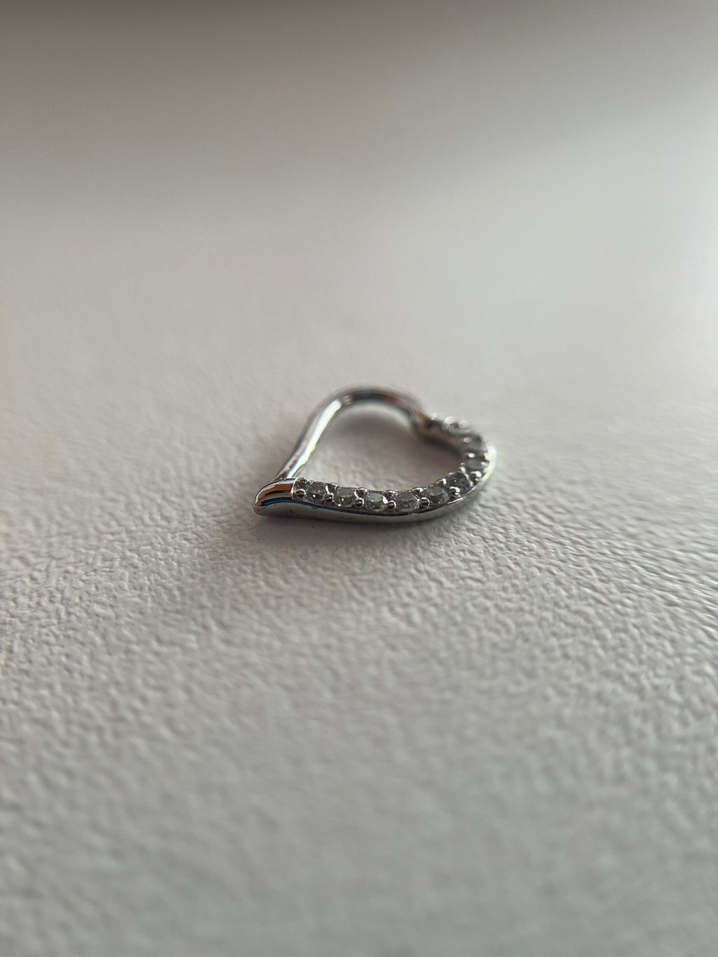 Piercings corazón