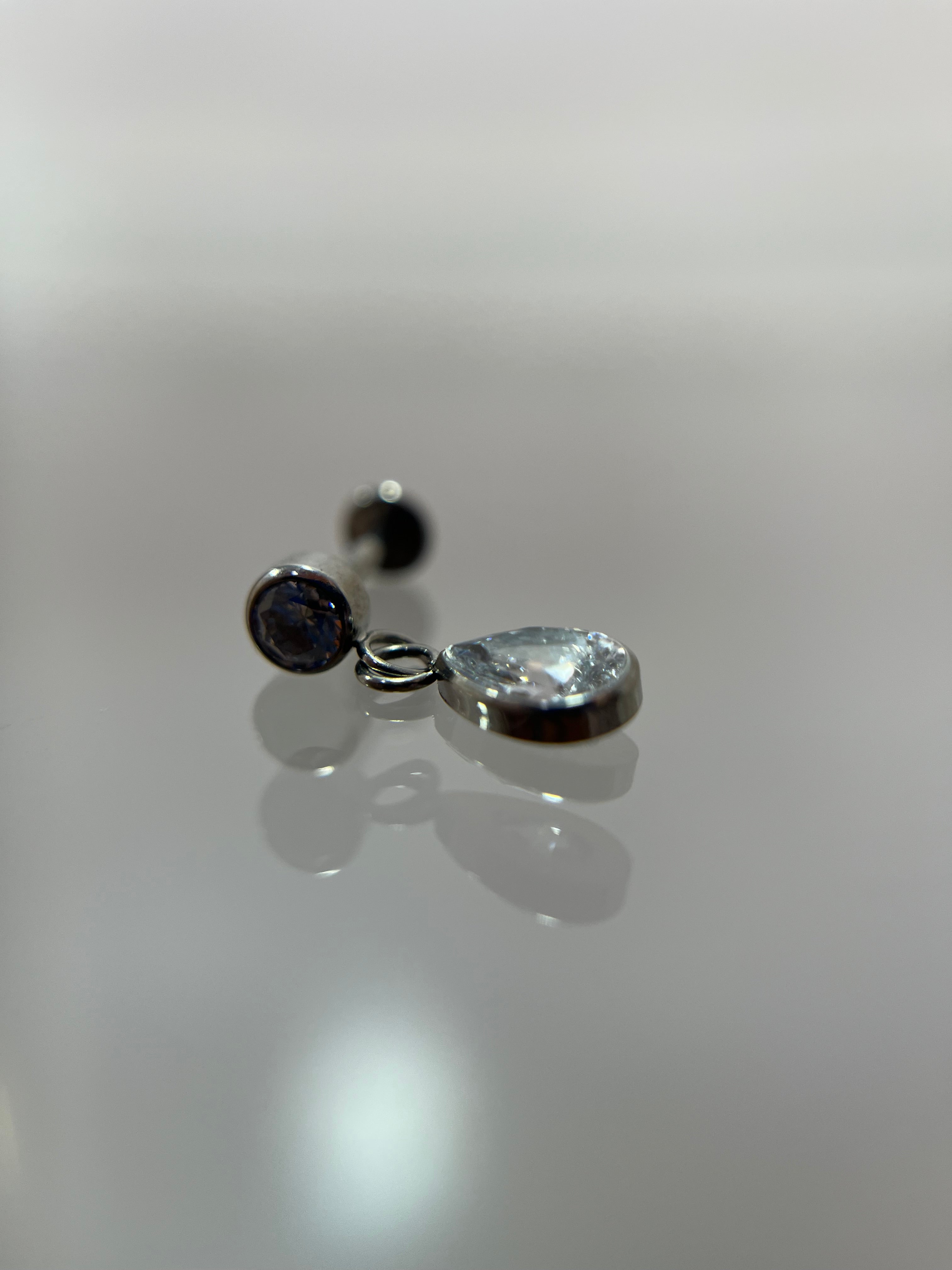 Piercings de colgante (cierre plano)