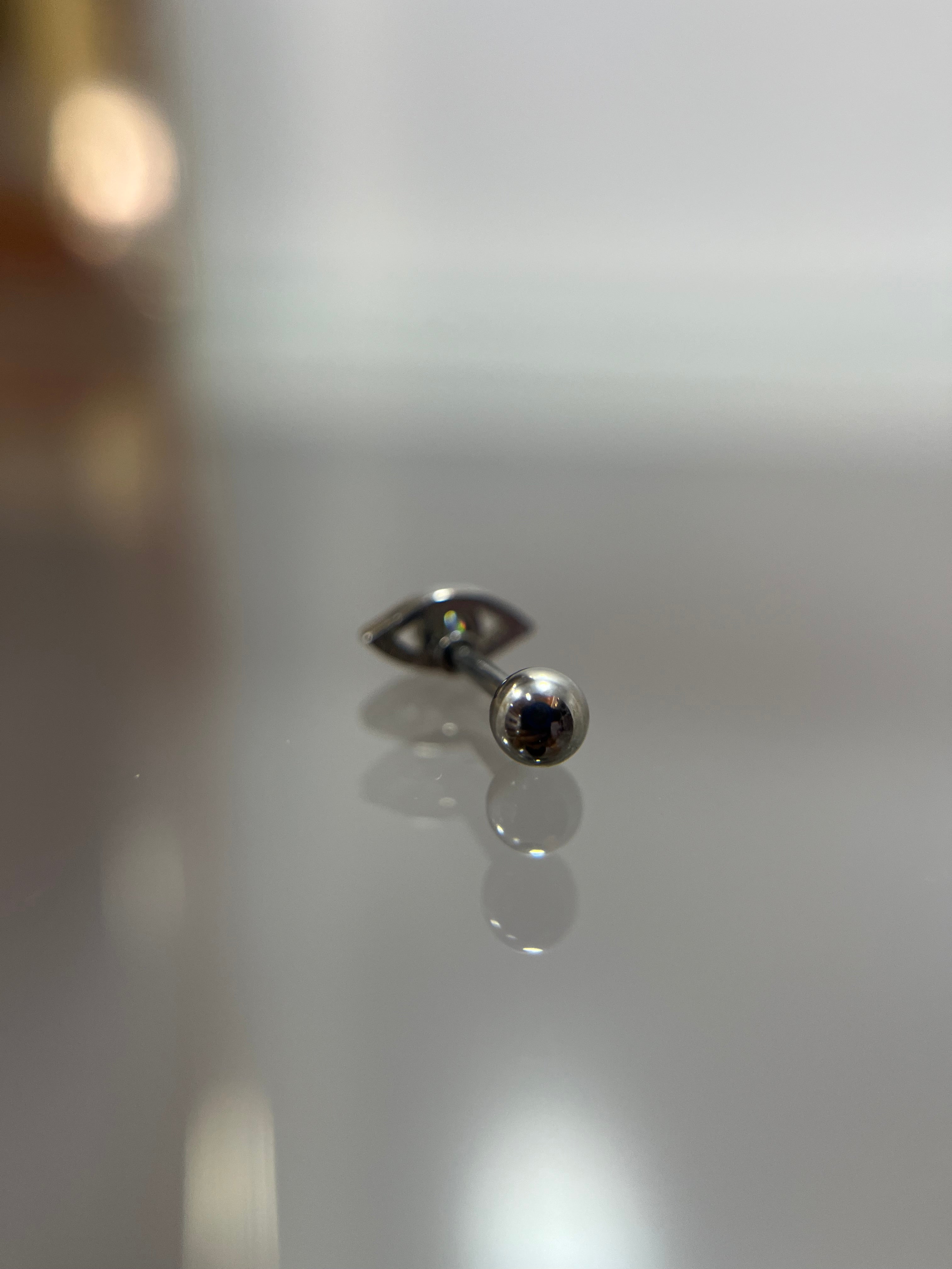 Piercings stud (cierre esfera)