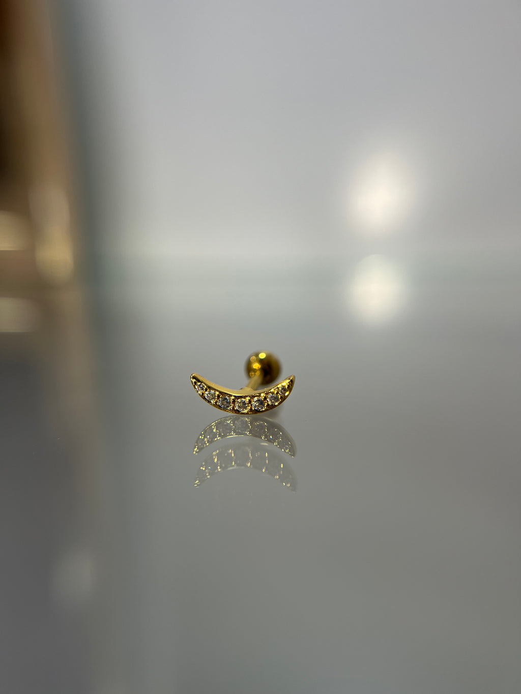 Piercings media luna (cierre esfera)