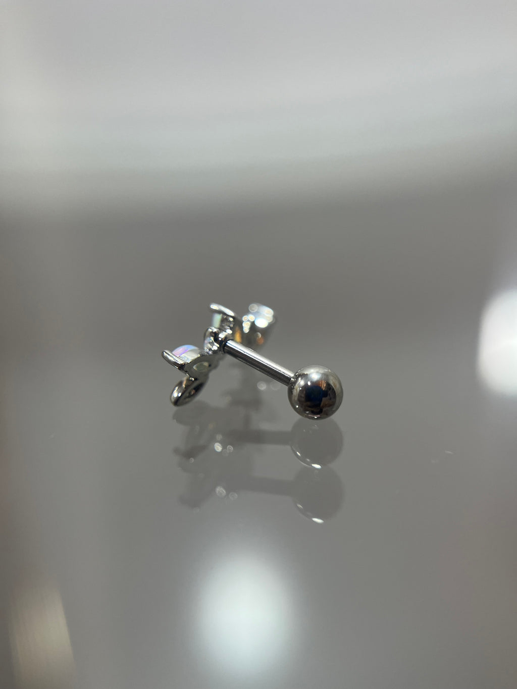 Piercings pétalos(cierre esfera)