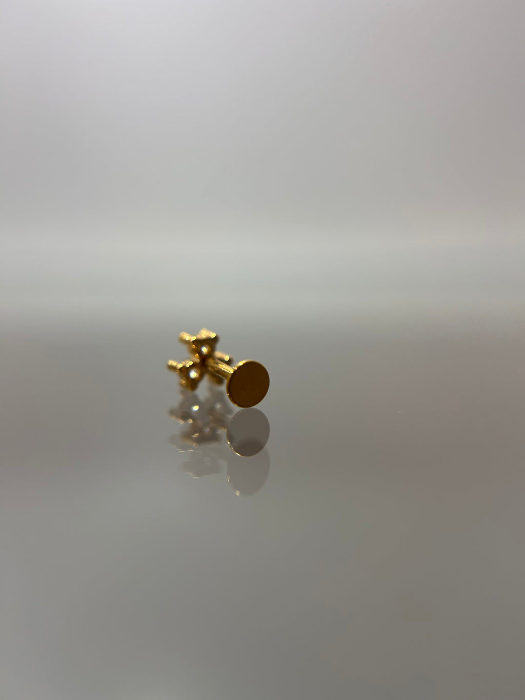 Piercings diamantes (cierre plano)