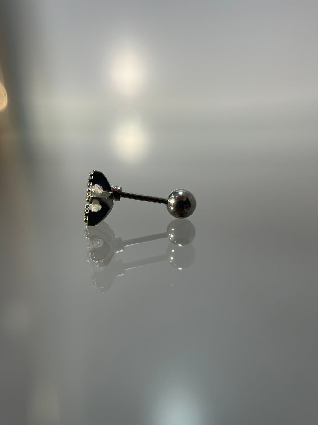 Piercings estrella (cierre esfera)