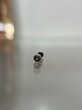 Piercings brillo (cierre plano)