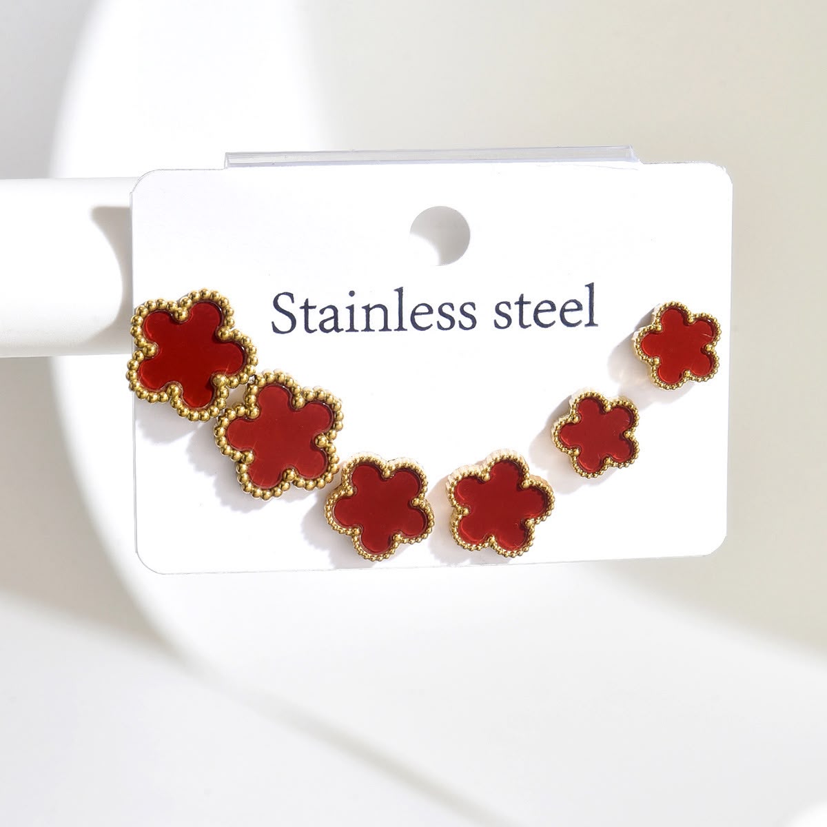 Aretes set por 3 mayorista